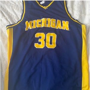 Michigan basketball jersey